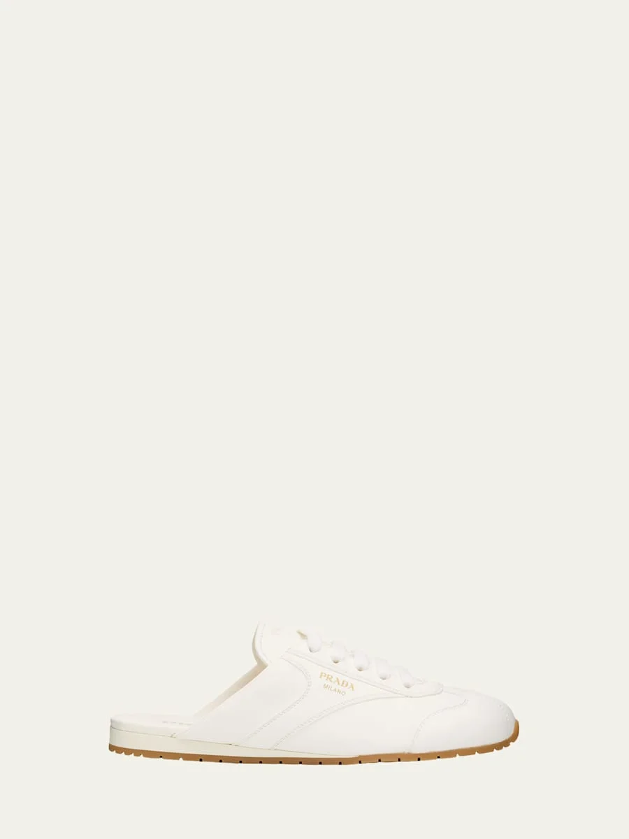 Spark Leather Sneaker Mules - 1