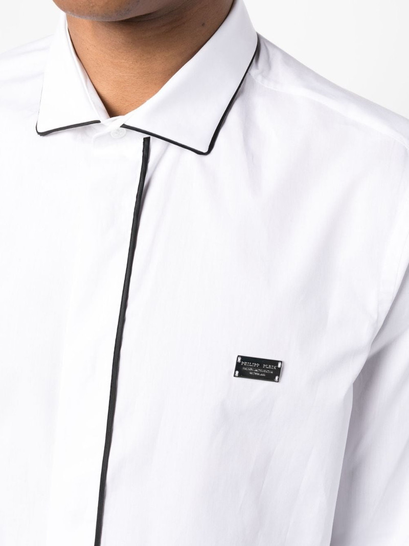 Sugar Daddy contrasting-trim shirt 5