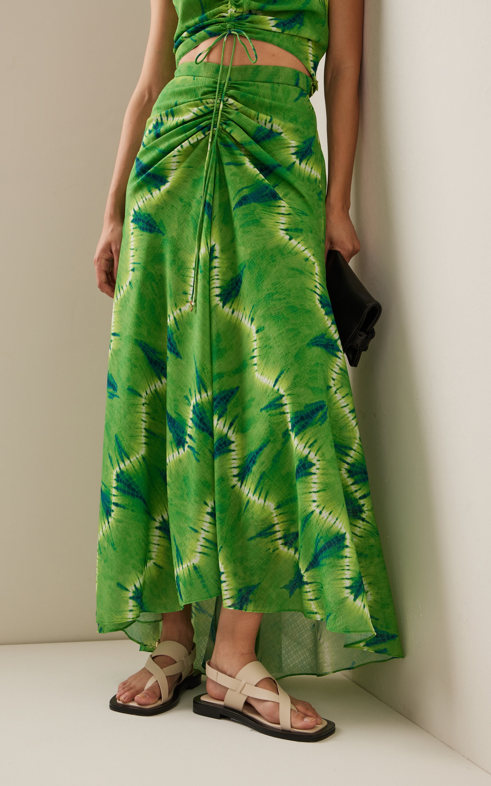 Exclusive Thalissa Maxi Skirt green - 3