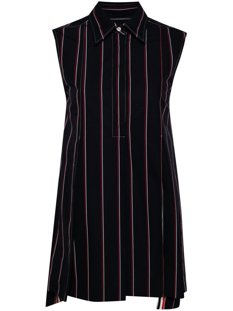 RWB-stripe shirt dress 1