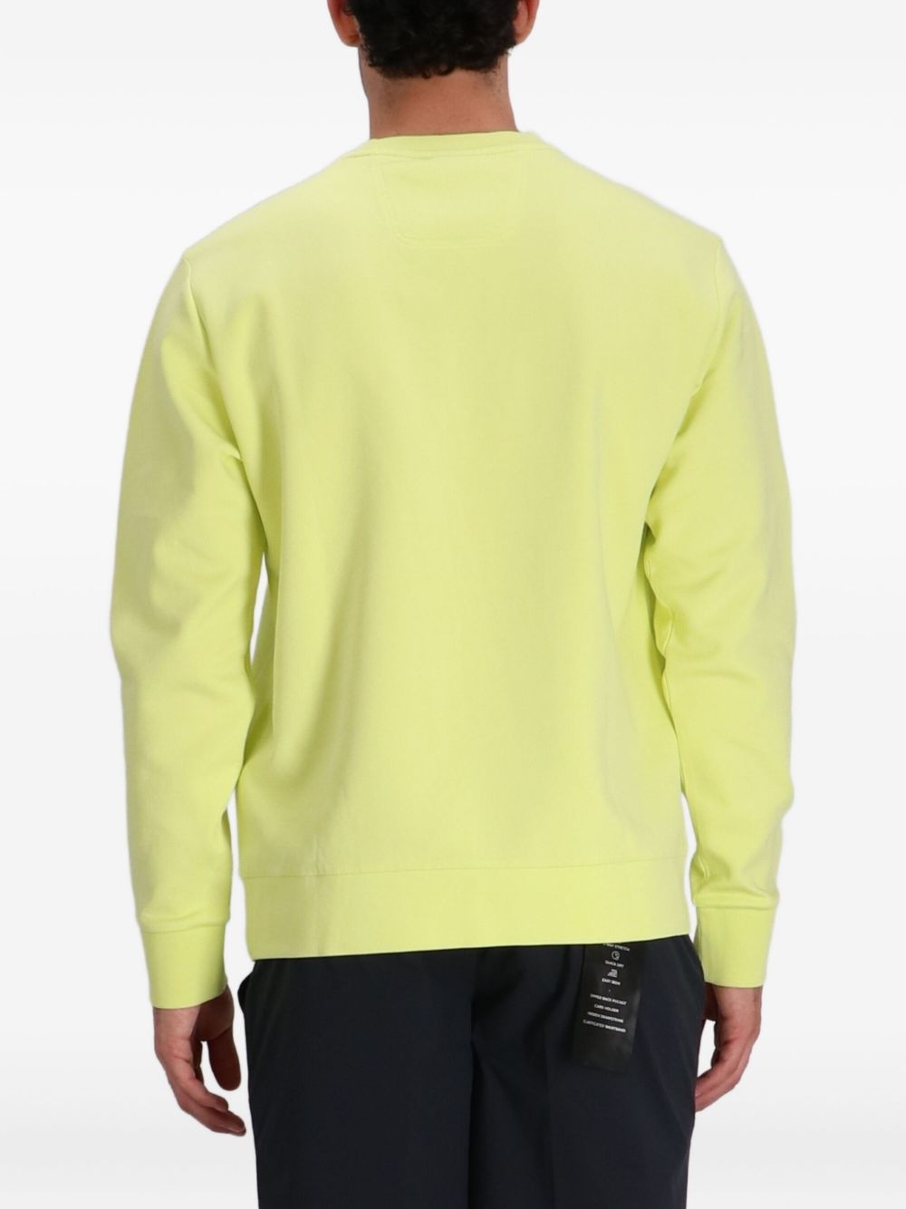logo-embossed sweatshirt - 4