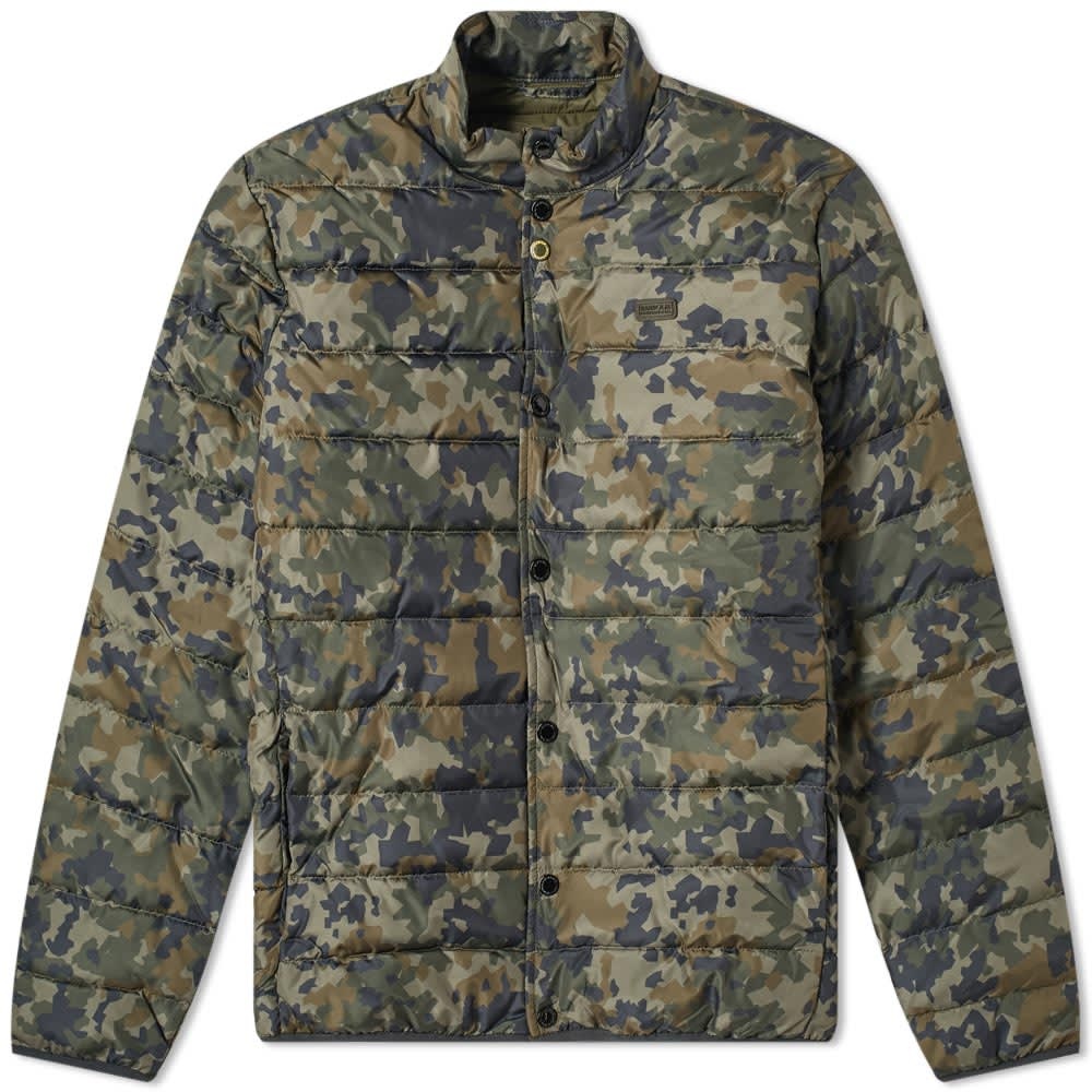 Barbour International Mark Camo Quilted Jacket - 1