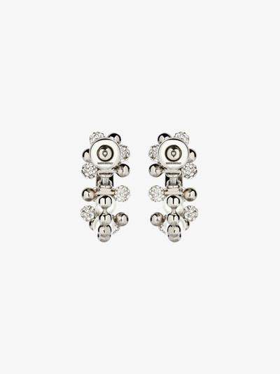 Givenchy 4G PEARL EARRINGS WITH CRYSTALS outlook