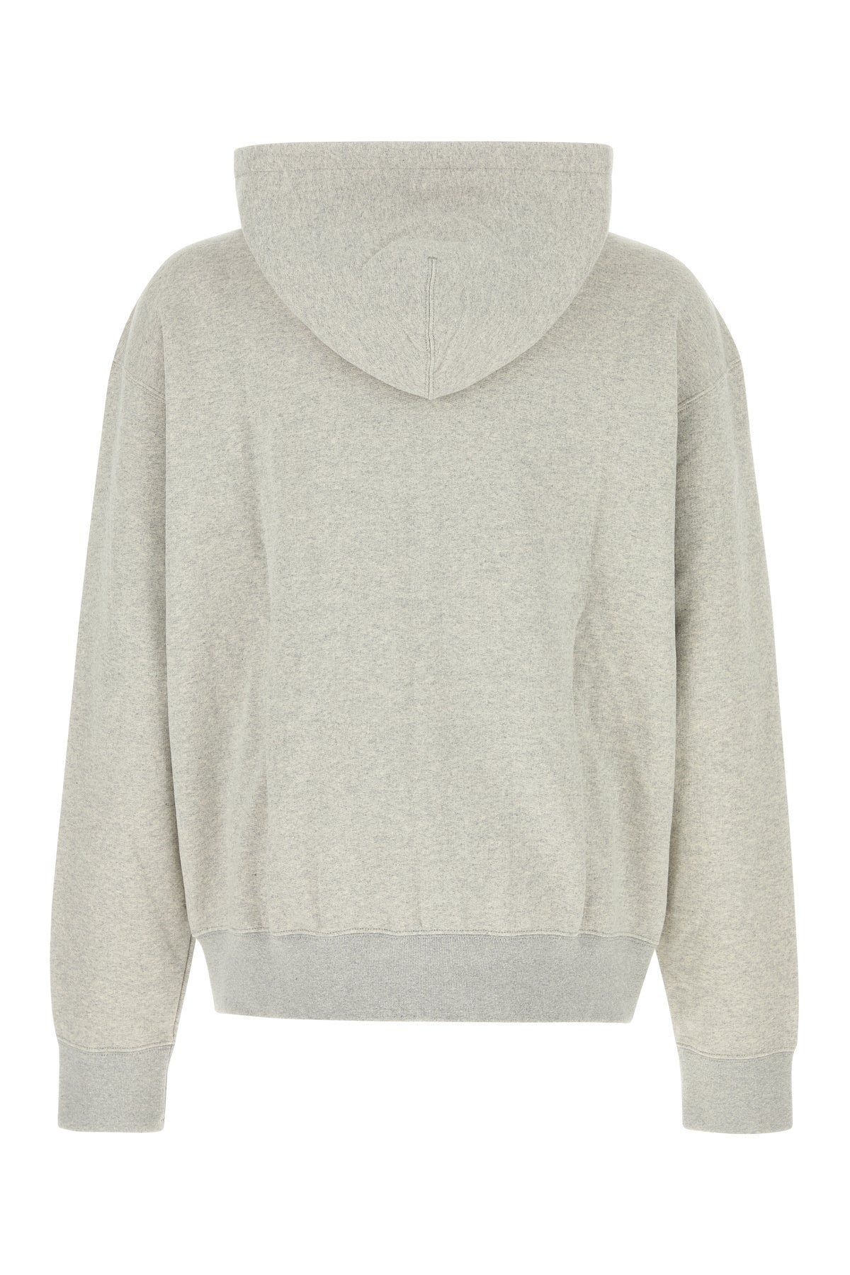 Melange grey cotton sweatshirt - 2