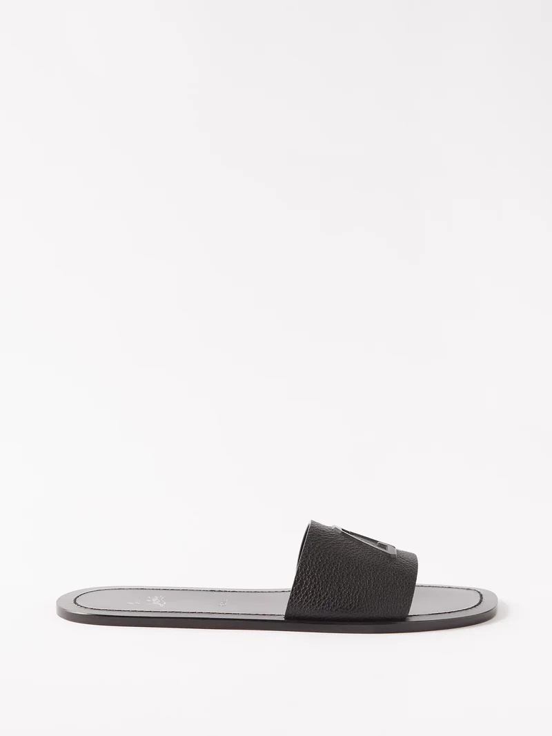 Black Varsicool Sandals - 1