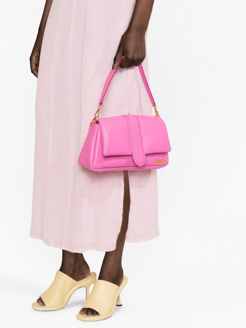 JACQUEMUS Le Bambimou padded leather shoulder bag outlook