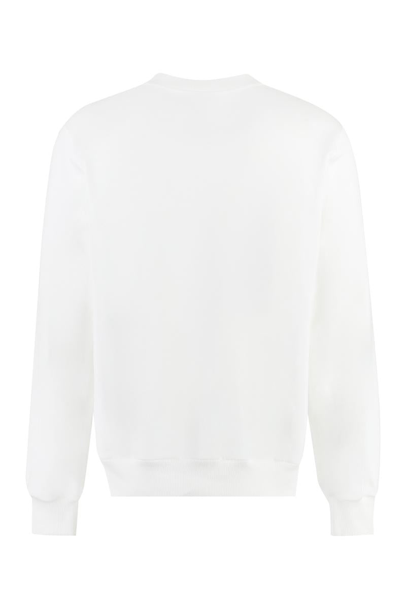 DOLCE & GABBANA LOGO DETAIL COTTON SWEATSHIRT - 2