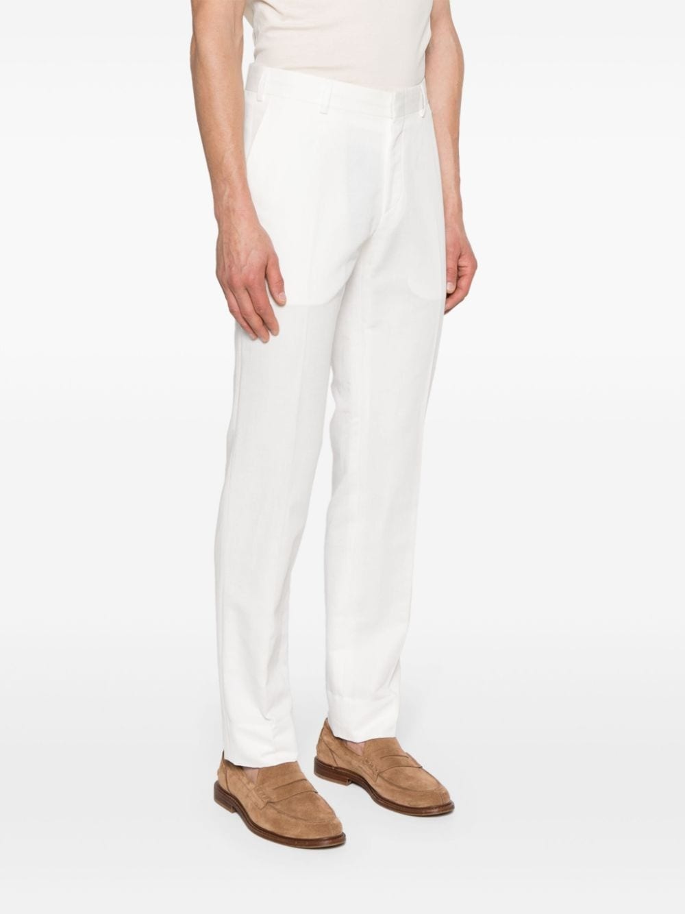 Pienza tapered-leg chinos - 3