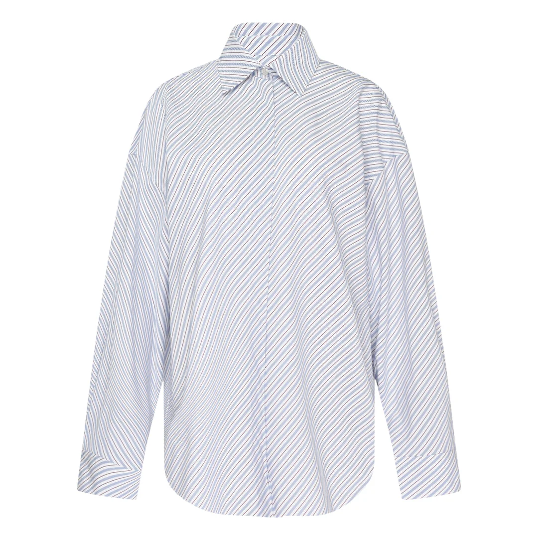 Diagonal Stripes Shirt - 1