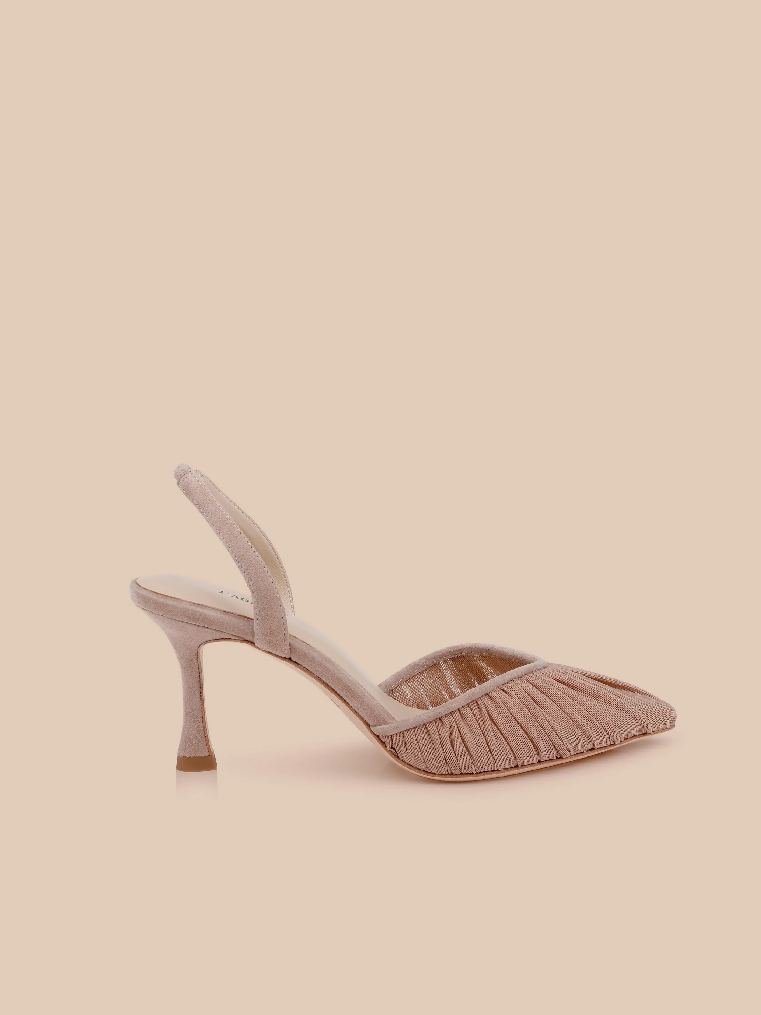Bowery Mesh Slingback Pump - 1