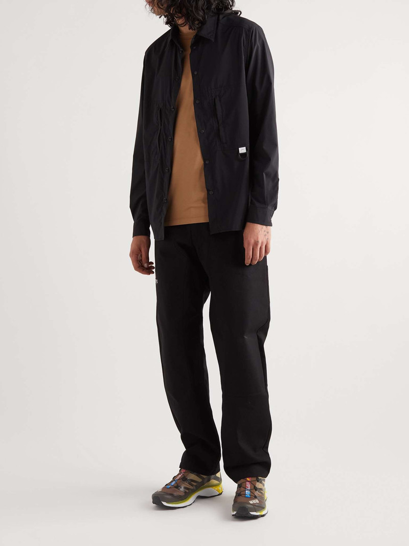 SALOMON XT-4 Leather-Trimmed Mesh Sneakers outlook