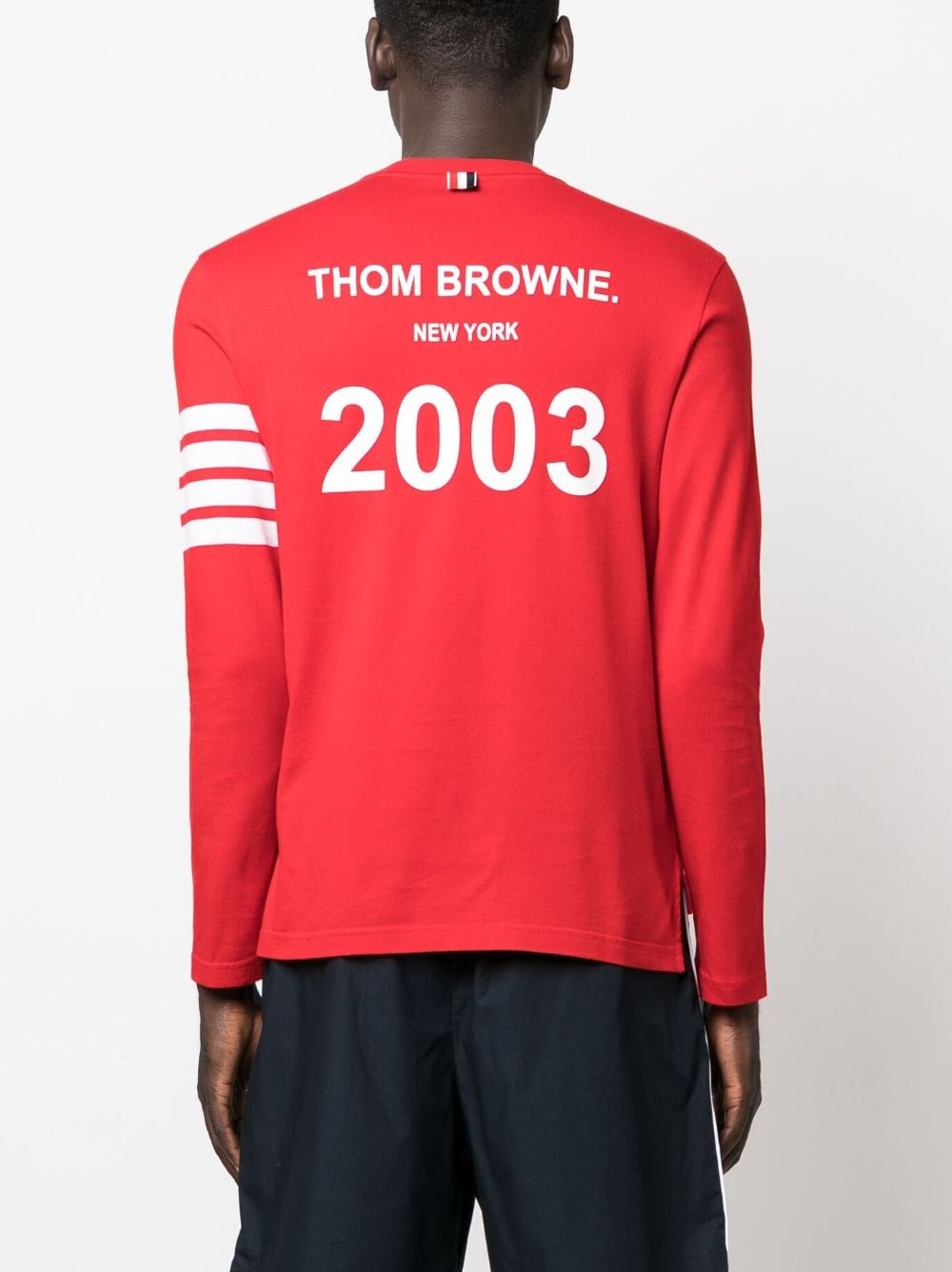 4-Bar Stripe 2003-print T-shirt - 4
