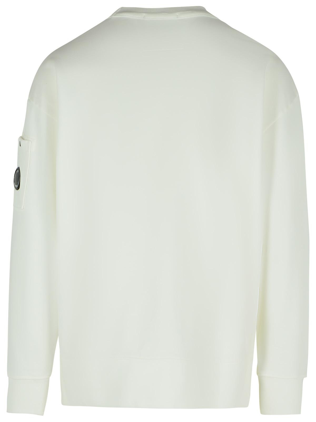 C.P. Company 'Emerized' White Cotton Sweatshirt Men - 3