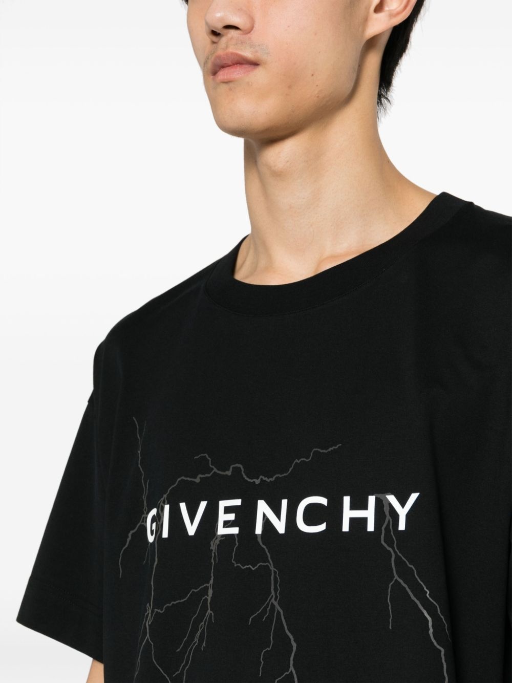 logo-print cotton T-shirt - 5