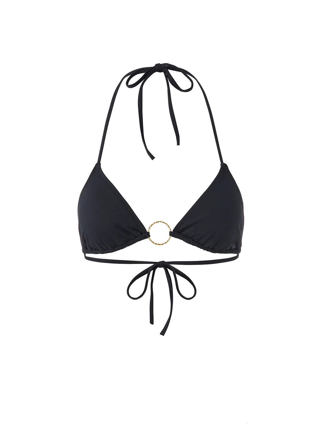 MIAMI BLACK BIKINI TOP - 1