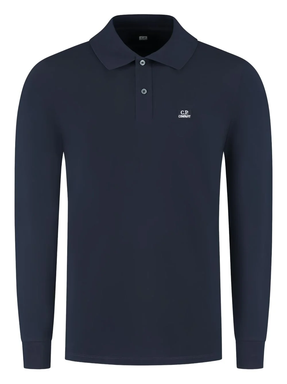 long-sleeved polo shirt - 1
