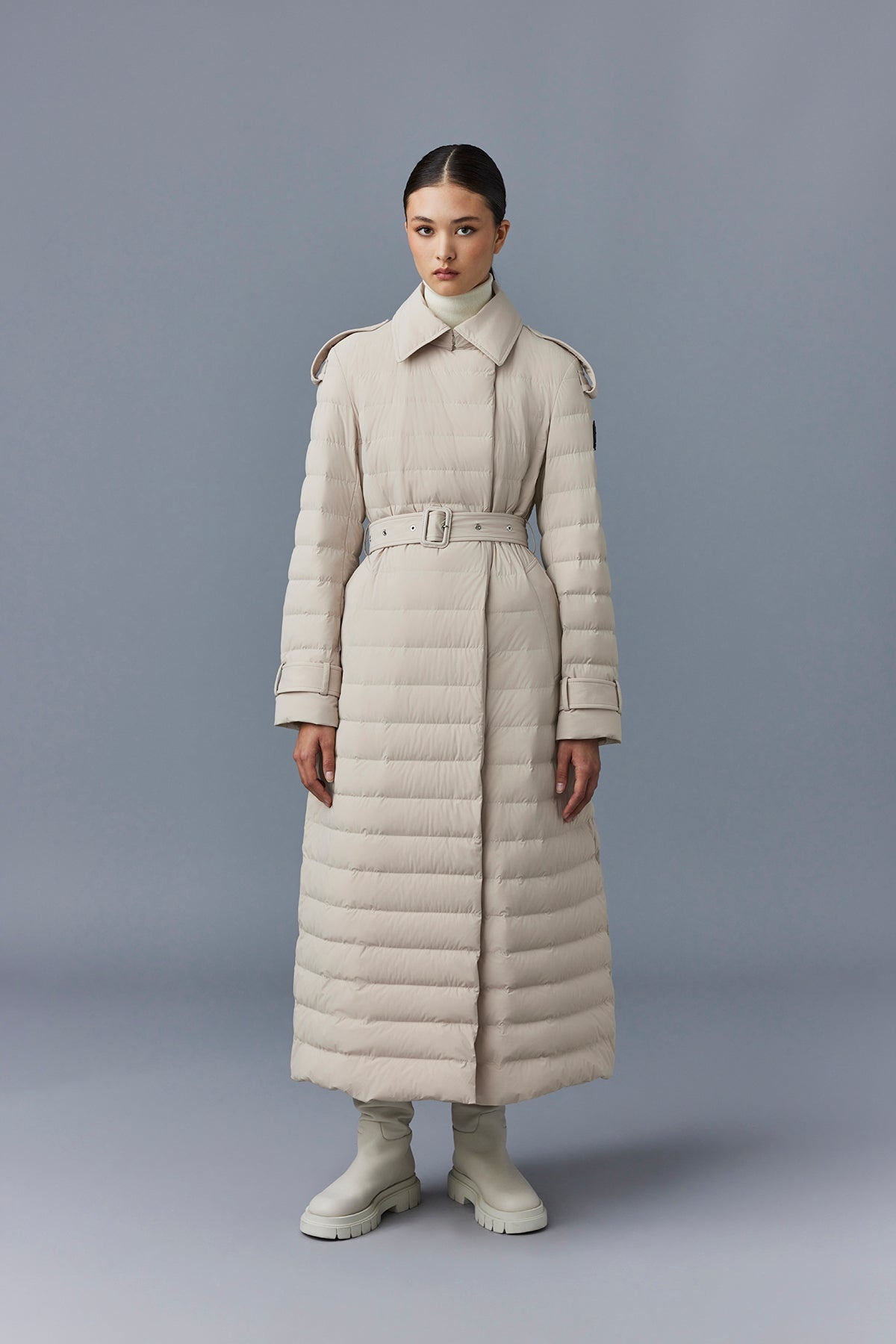 MAGDA Agile-360 stretch light down long coat - 2