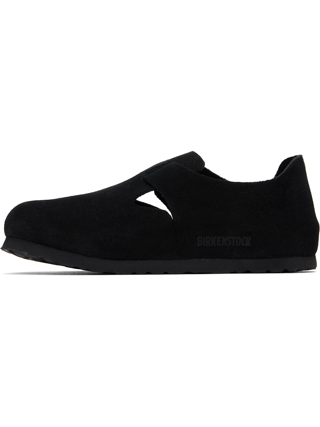 Black Narrow London Loafers - 3