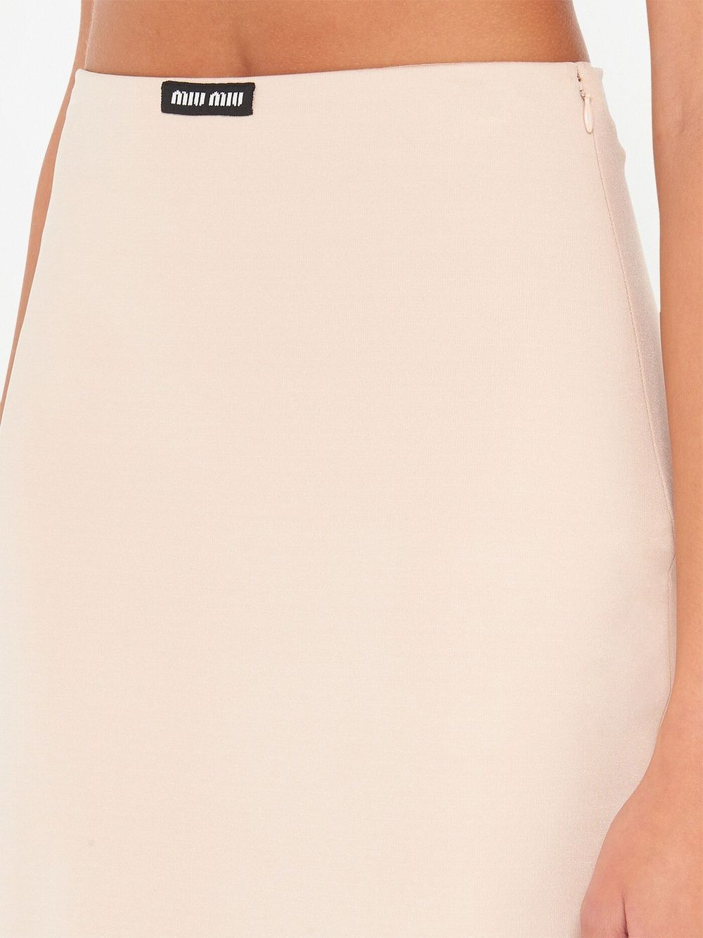 high-waist midi skirt - 5