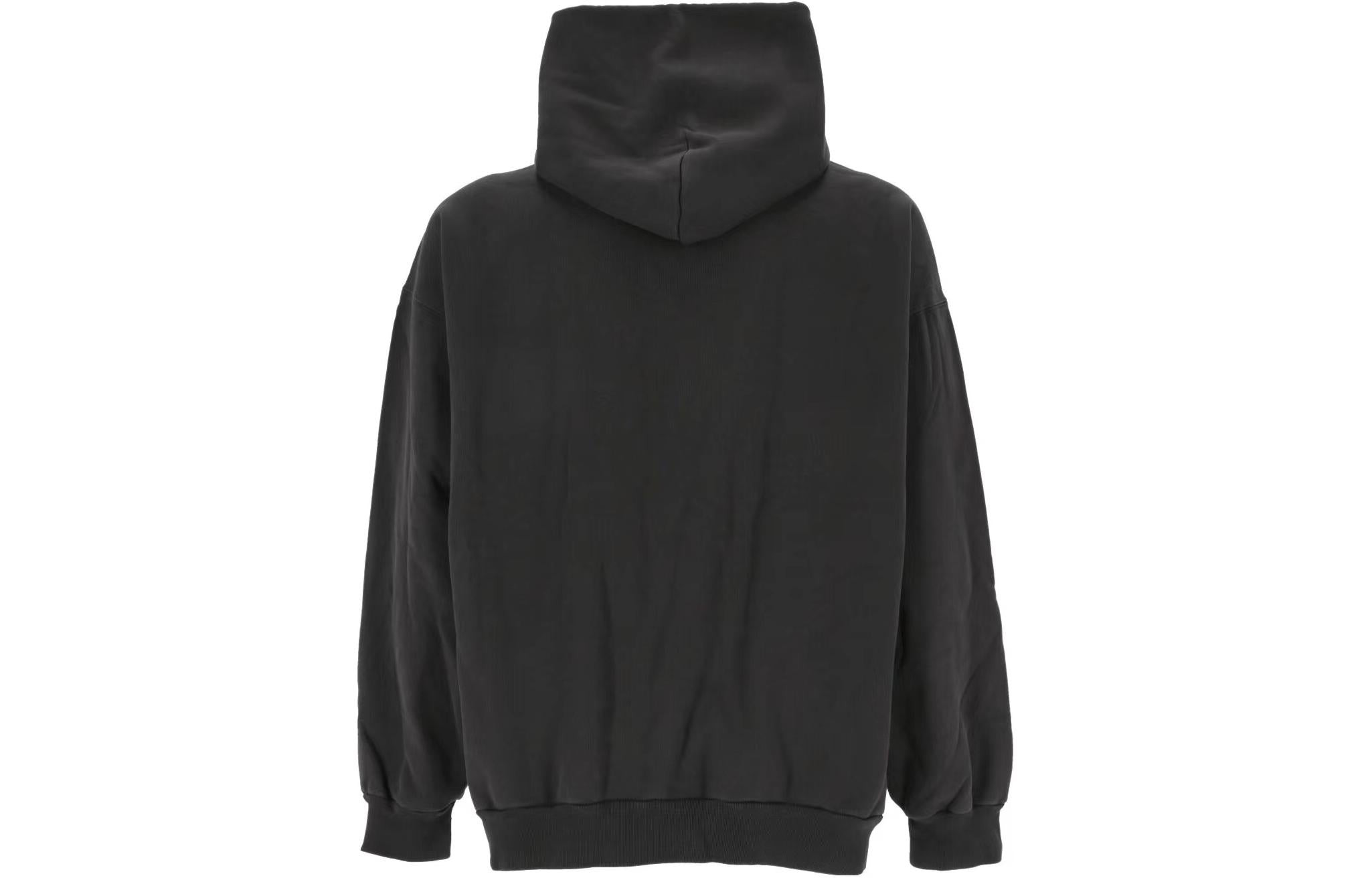 Balenciaga Logo Hoodies 'Black' 767877TQVI71569 - 2