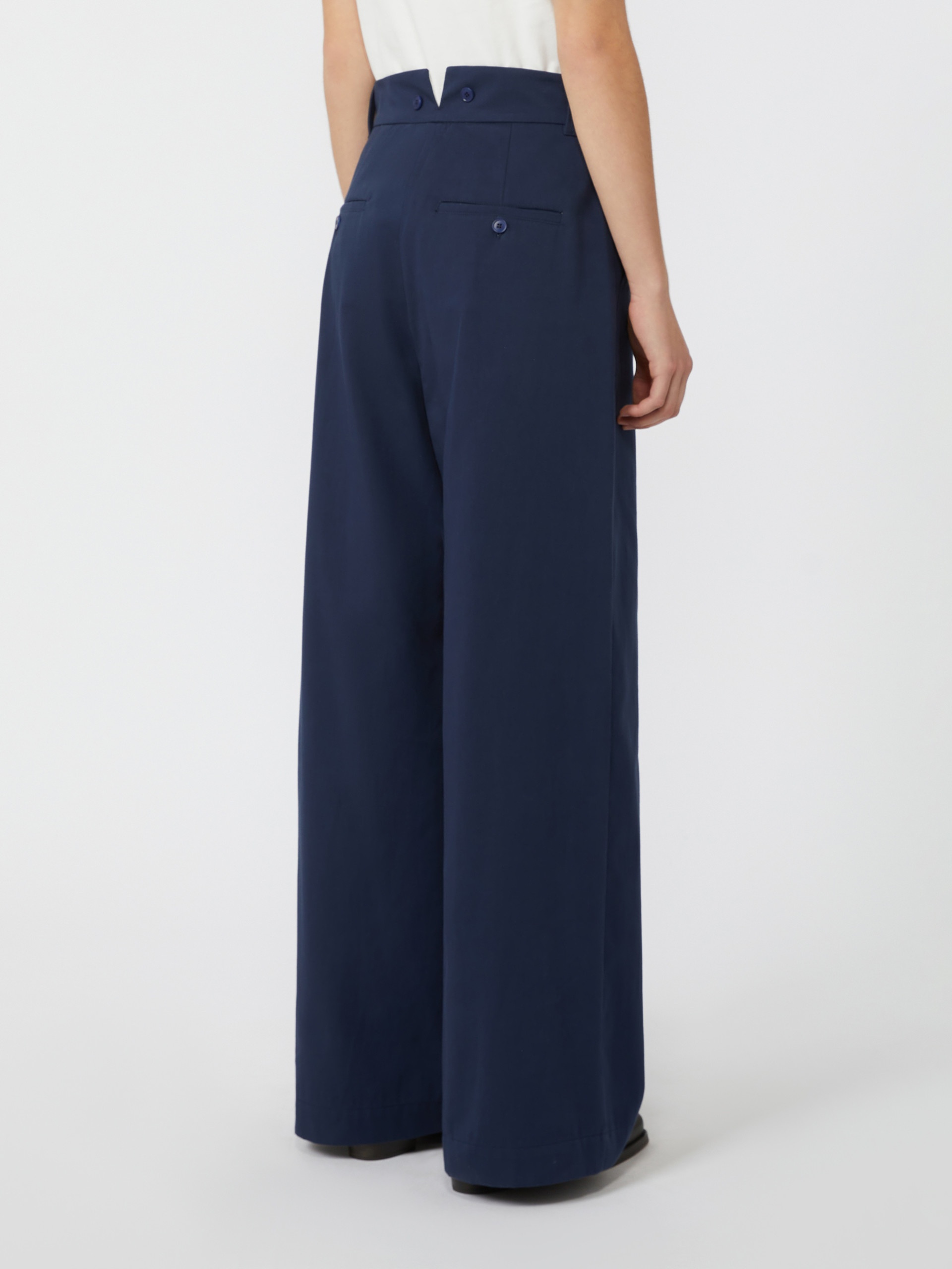 ALFEO Cotton gabardine trousers - 4