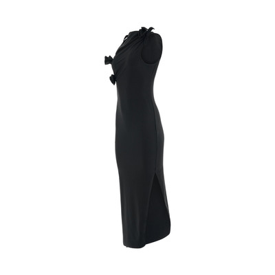 COPERNI Asymmetric Flower Gown in Black outlook