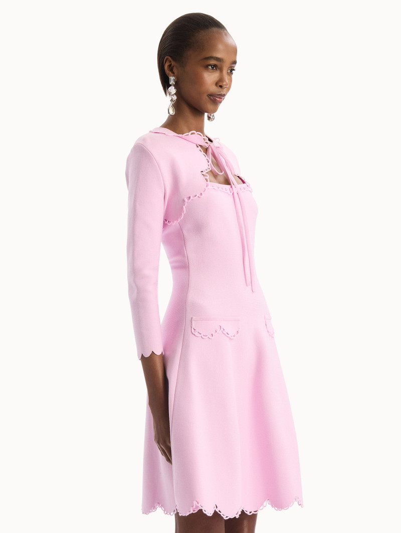 SCALLOP TRIM KNIT BOLERO 5