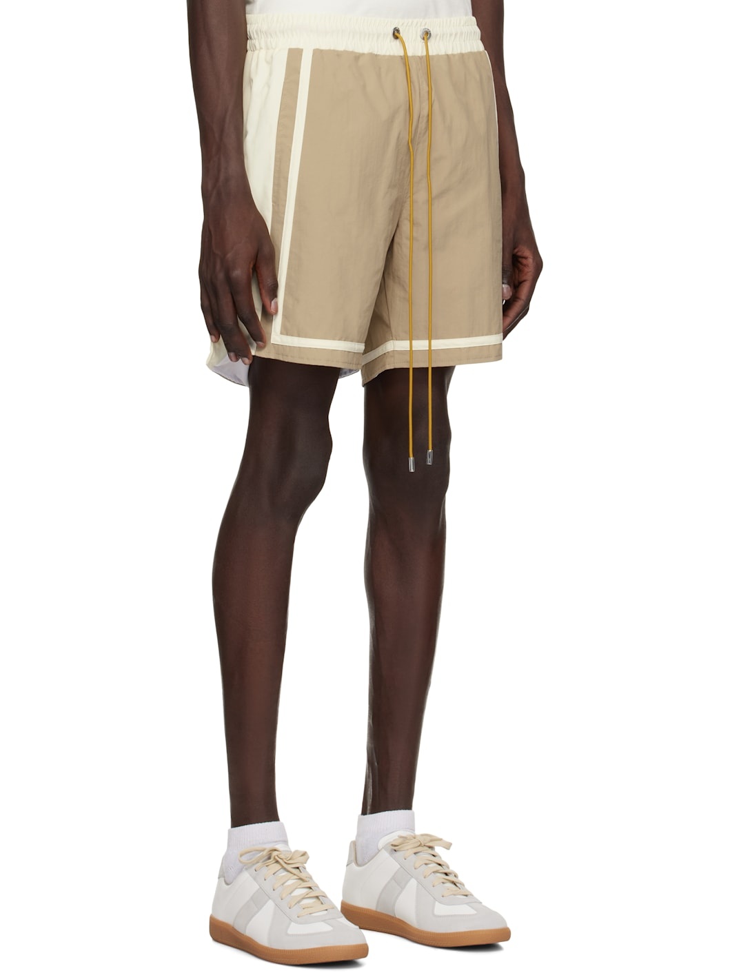 Beige Moonlight Shorts - 2