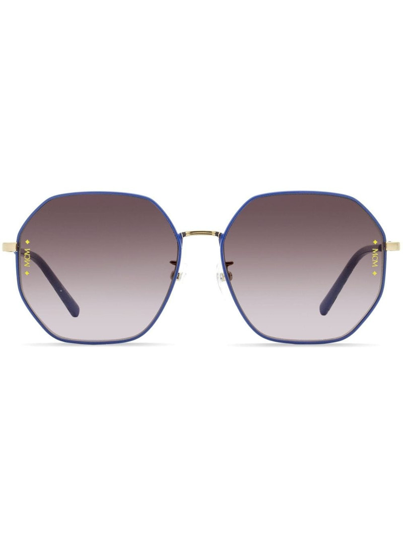 165SLB square-frame visetos-print sunglasses 1
