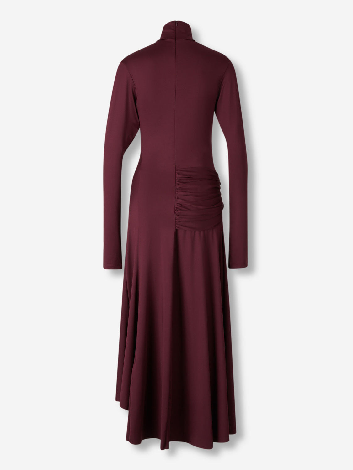 DRAPED MIDI DRESS - 2