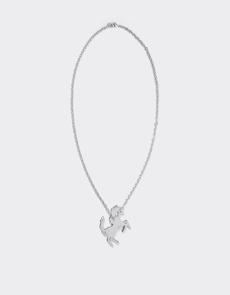 Ferrari Prancing Horse Rhinestone Necklace outlook