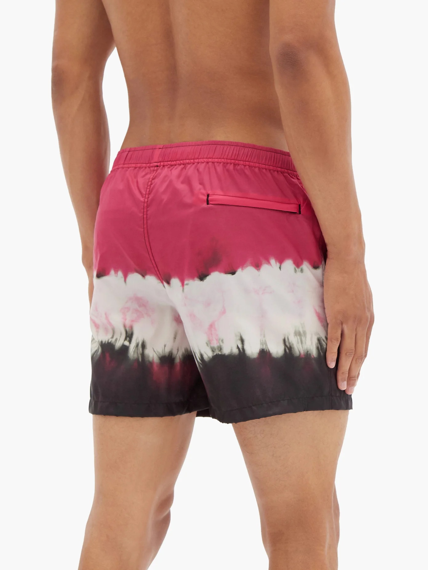 Dip dye-print shell swim shorts - 3