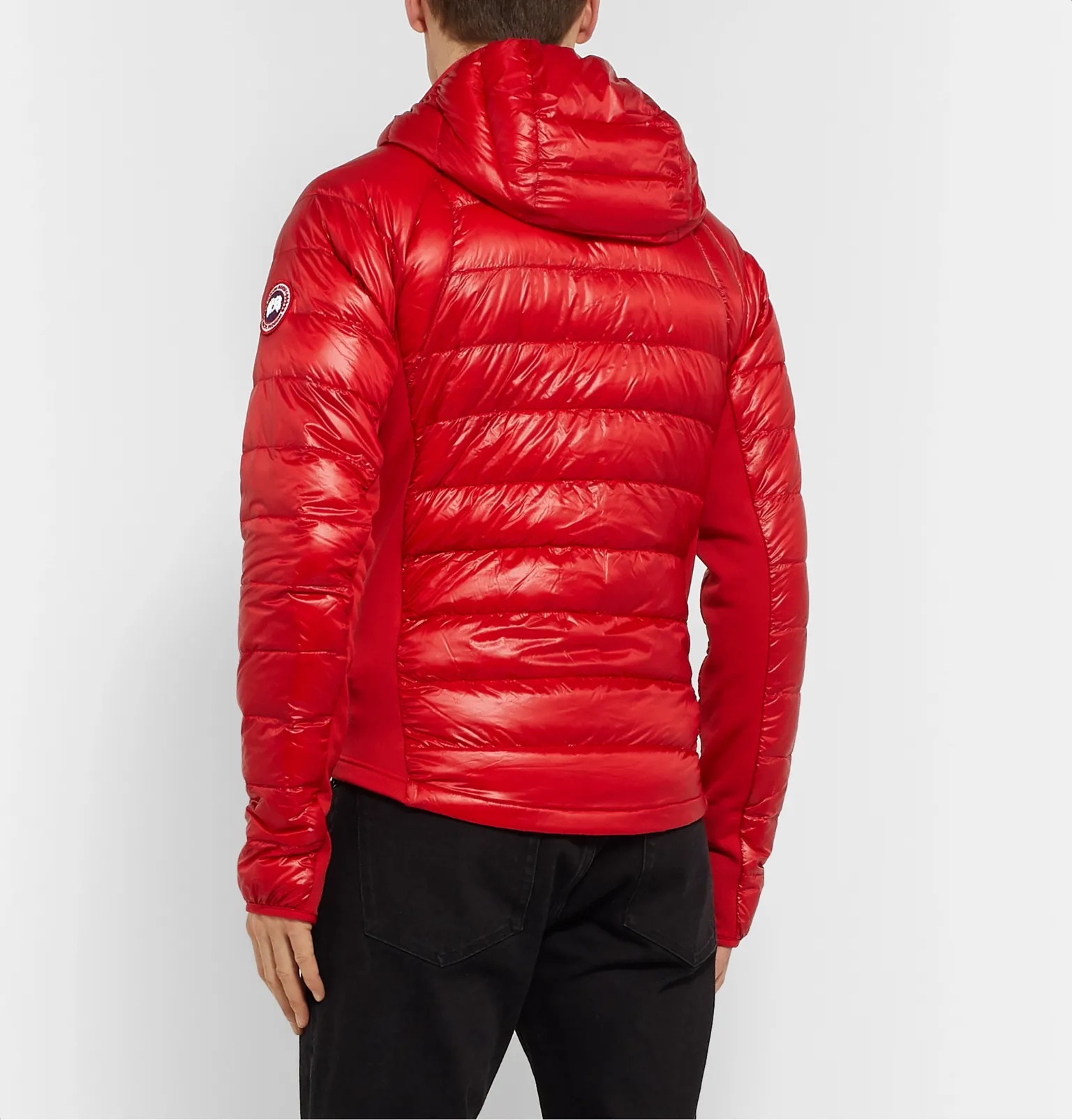 HyBridge Lite Slim-Fit Quilted Feather-Light 10D and Tensile-Tech Hooded Down Jacket - 5