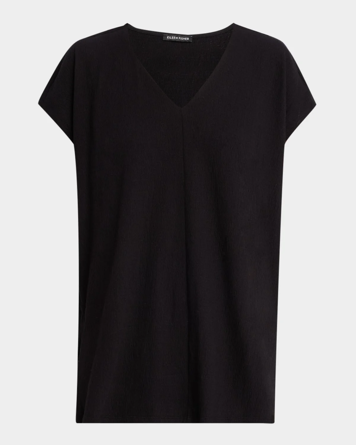 Crinkled Organic Cotton Jersey Tunic - 1