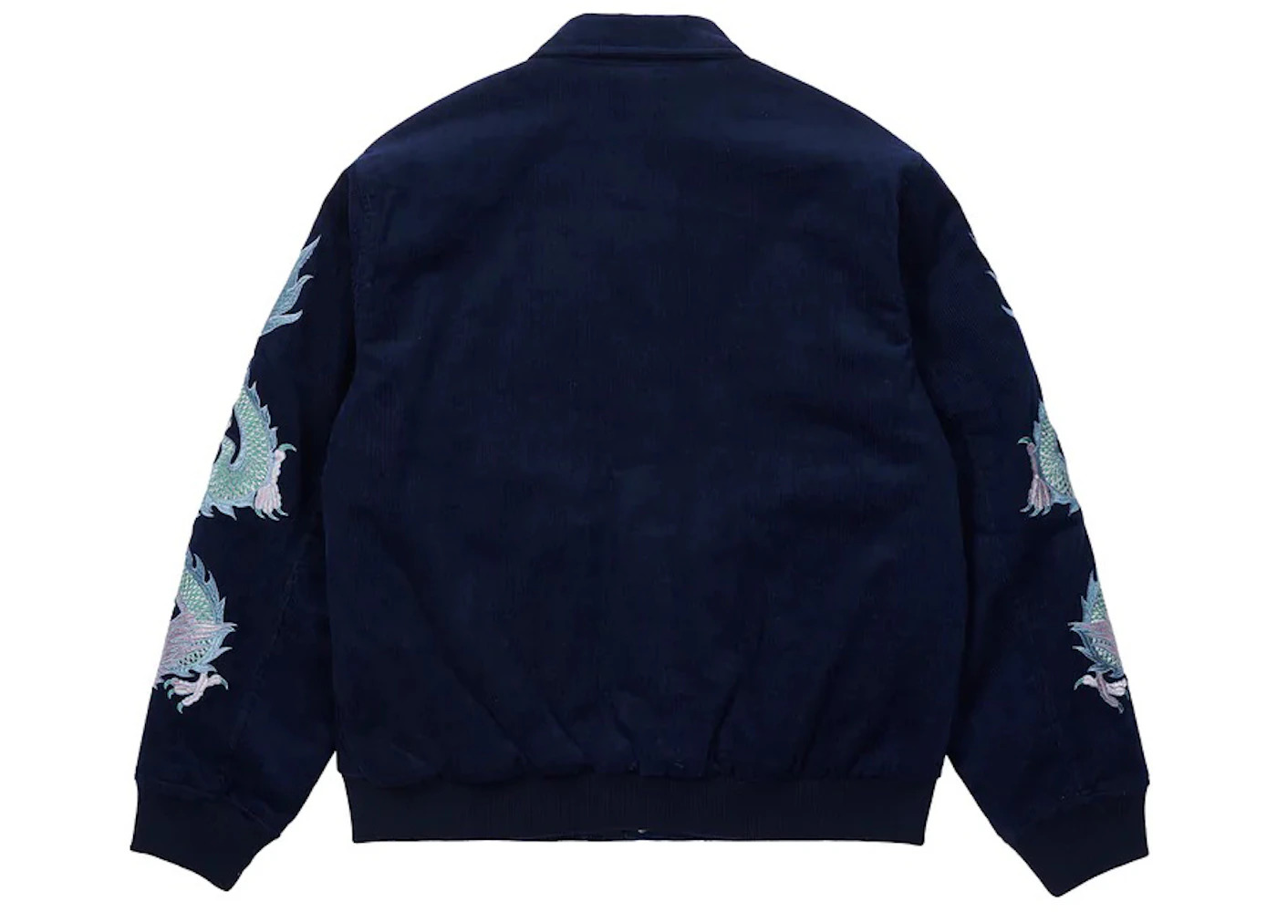 Palace Double Dragon Tour Jacket Navy - 3