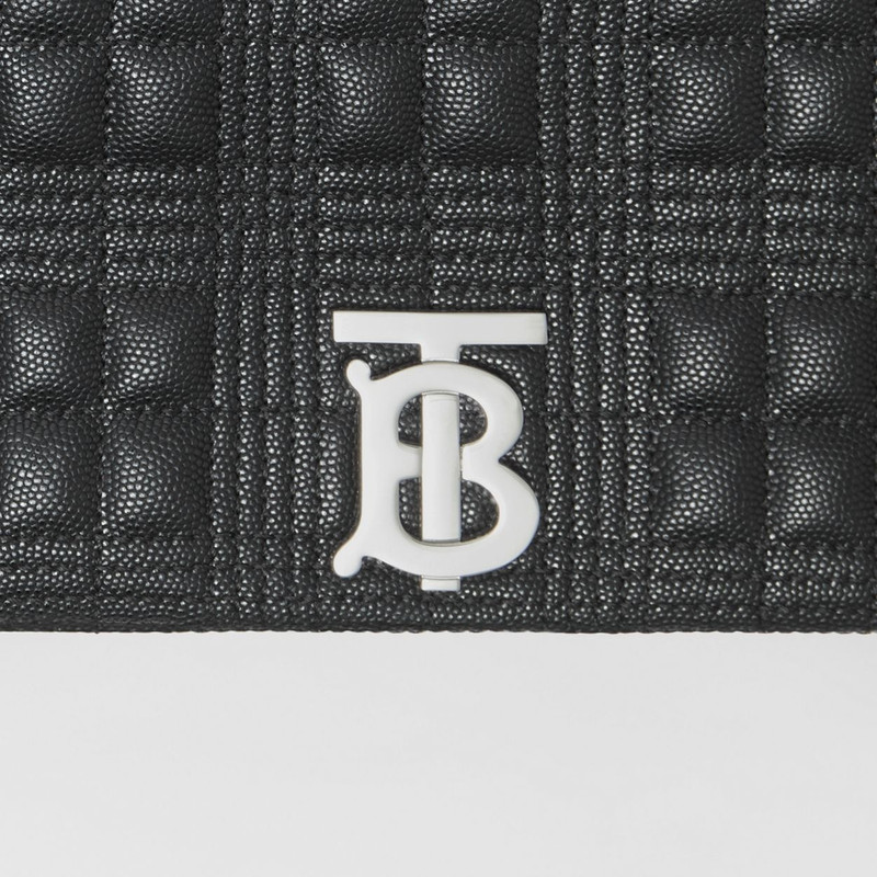 Small Quilted Grainy Leather Lola Bag 10