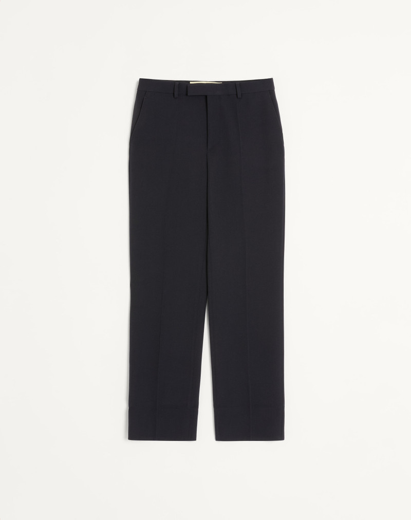 WOOL GABARDINE PANTS 1