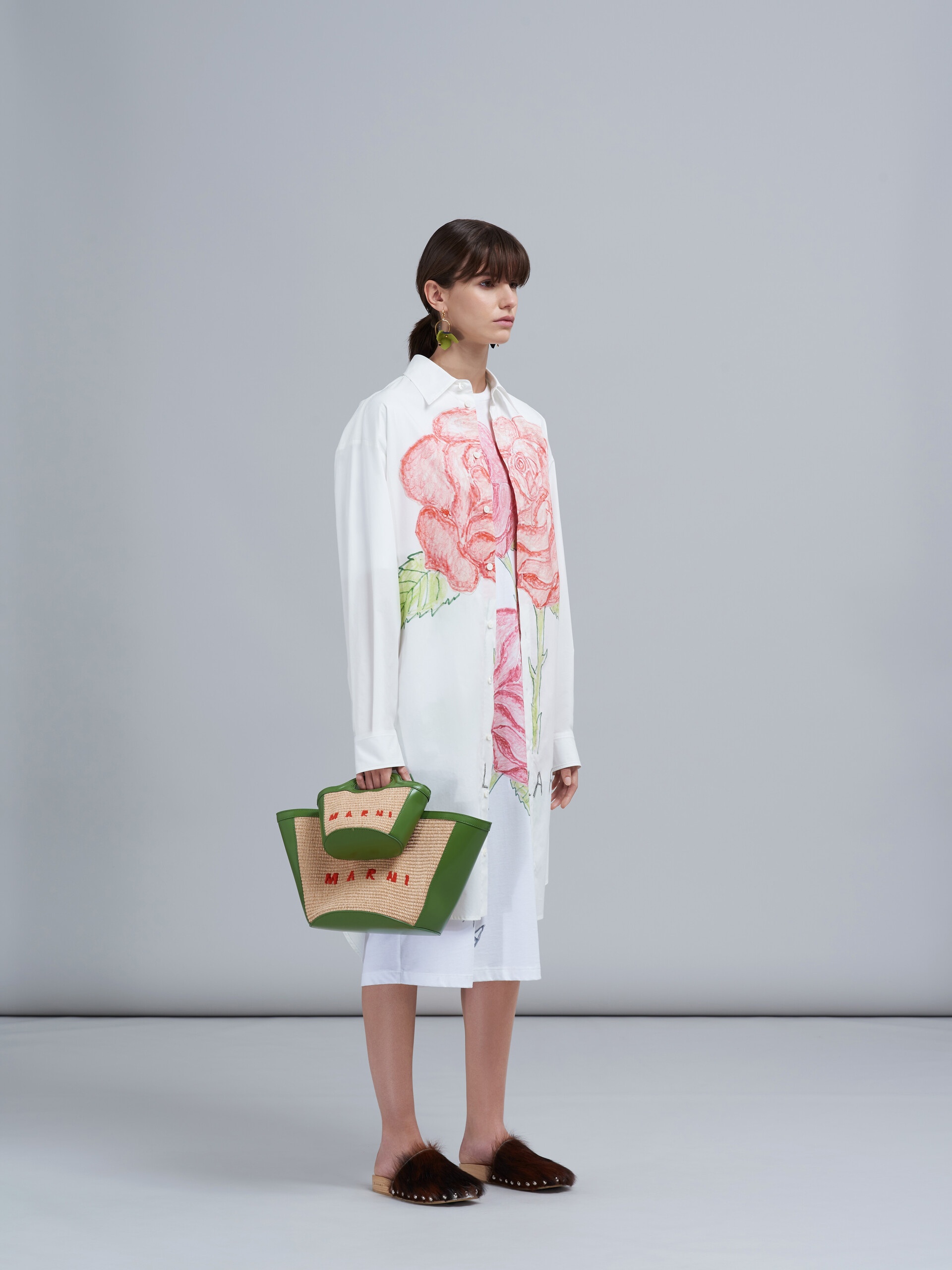LA ROSA PRINT COTTON JERSEY DRESS - 6