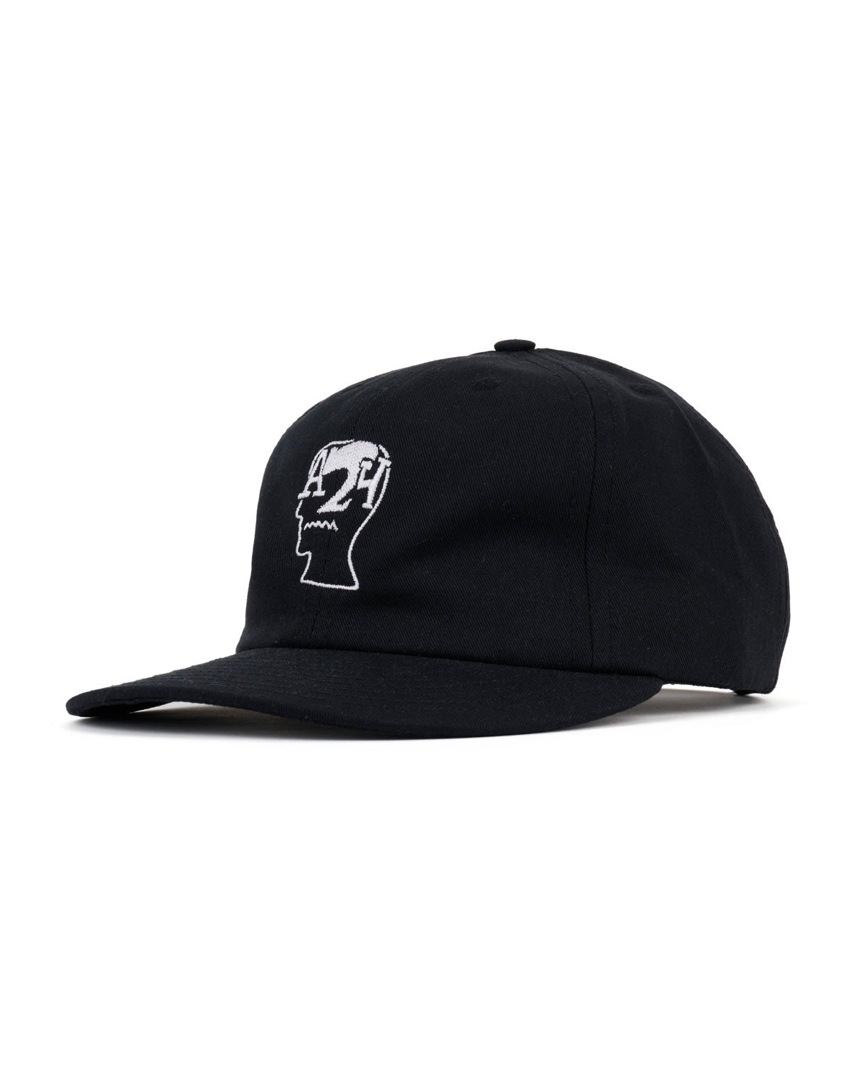 Brain Dead x A24 6 Panel Hat - Black - 2
