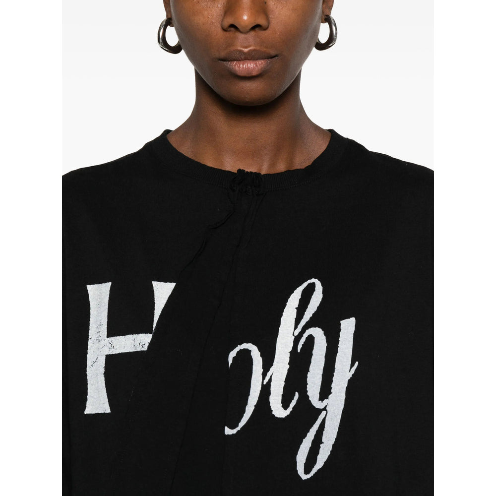 Ann Demeulemeester Black T-Shirts & Vests - T-Shirts Men - 2