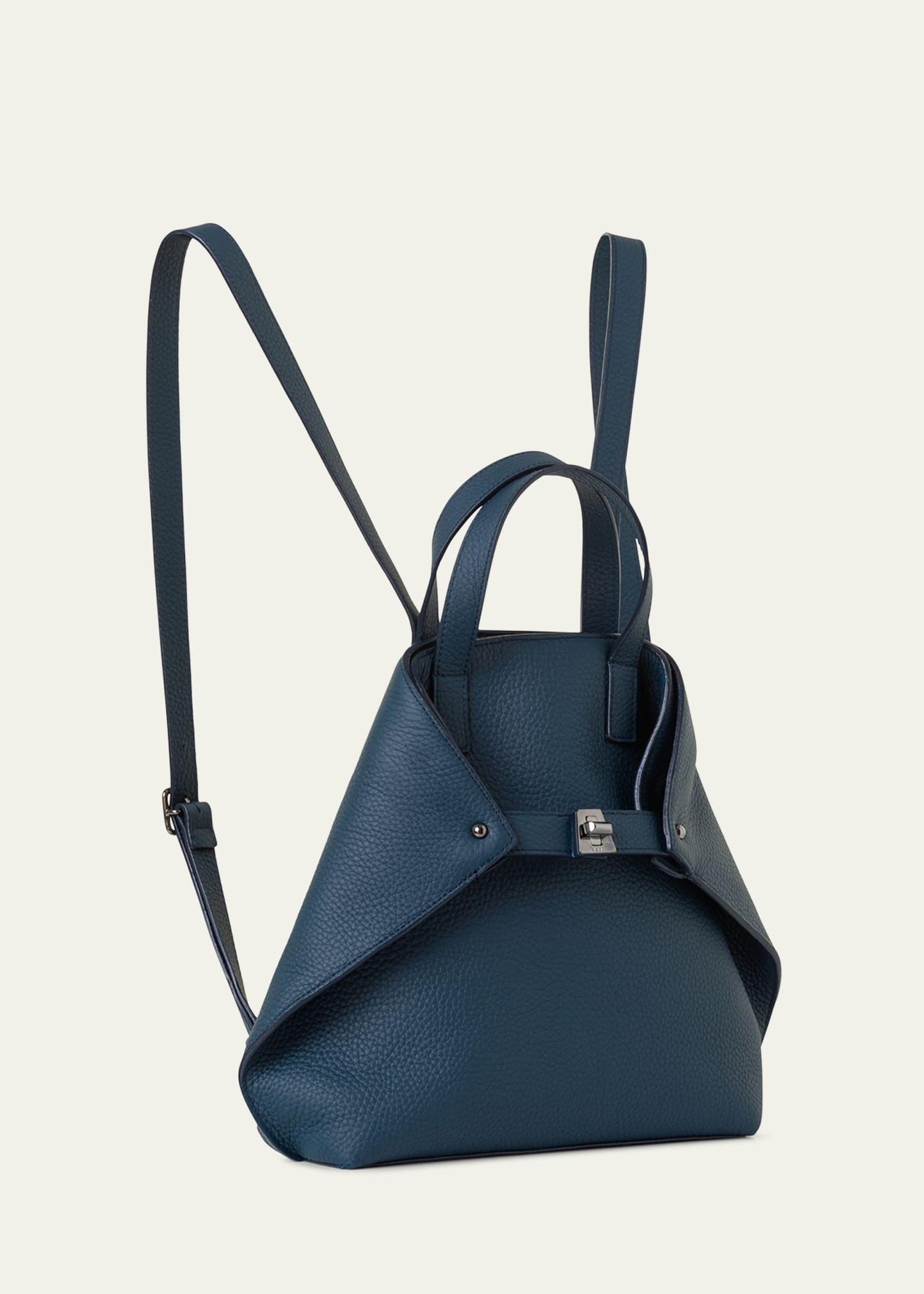 Ai Small Leather Backpack - 5