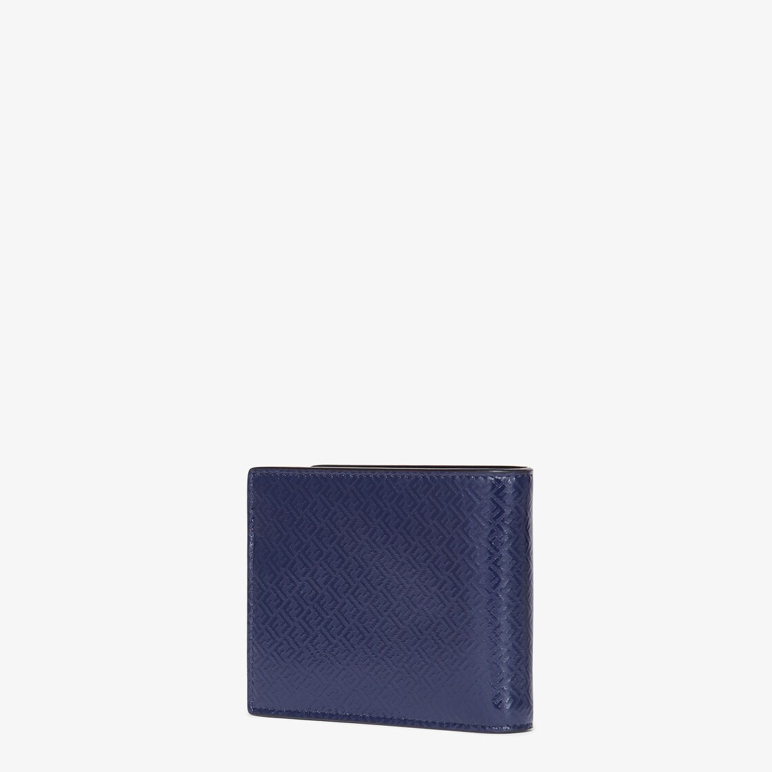 Blue leather bi-fold wallet - 2