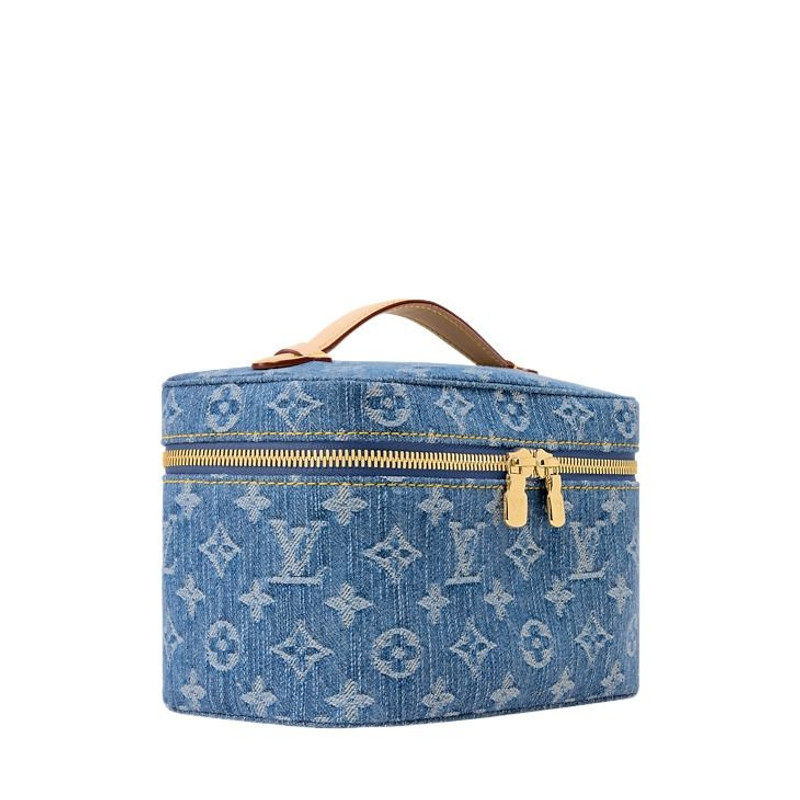 Louis Vuitton (WMNS) LOUIS VUITTON Nice Mini 'Blue' M27946 outlook