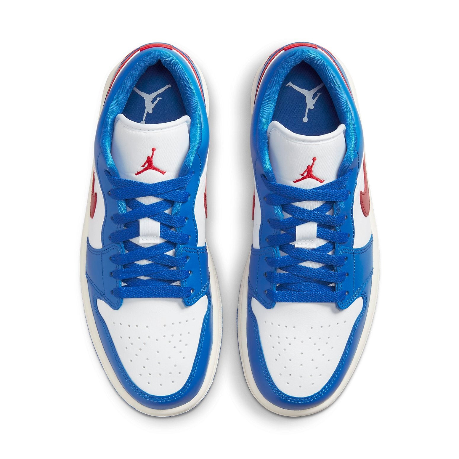 (WMNS) Air Jordan 1 Low 'Sport Blue Gym Red' DC0774-416 - 4