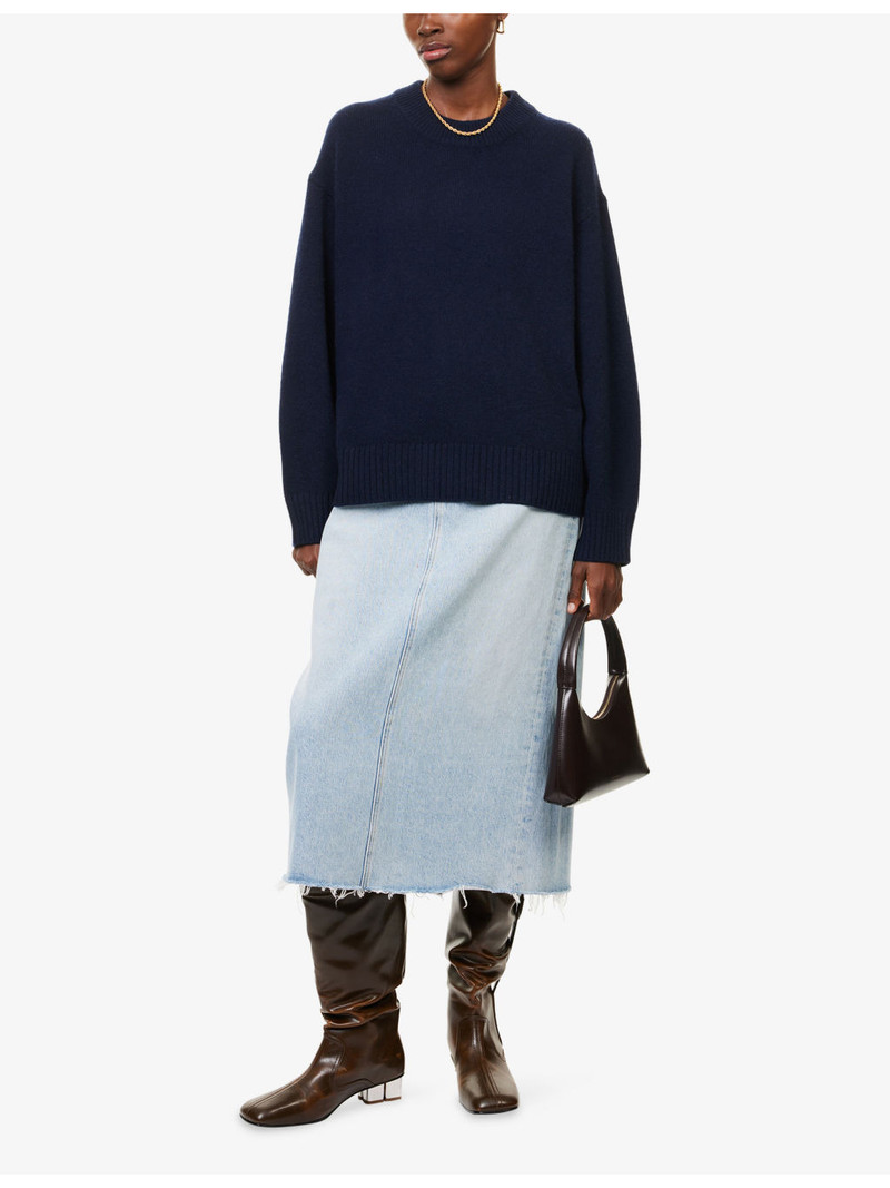 Reformation Cove Oversized Cashmere and Wool-Blend Jumper outlook