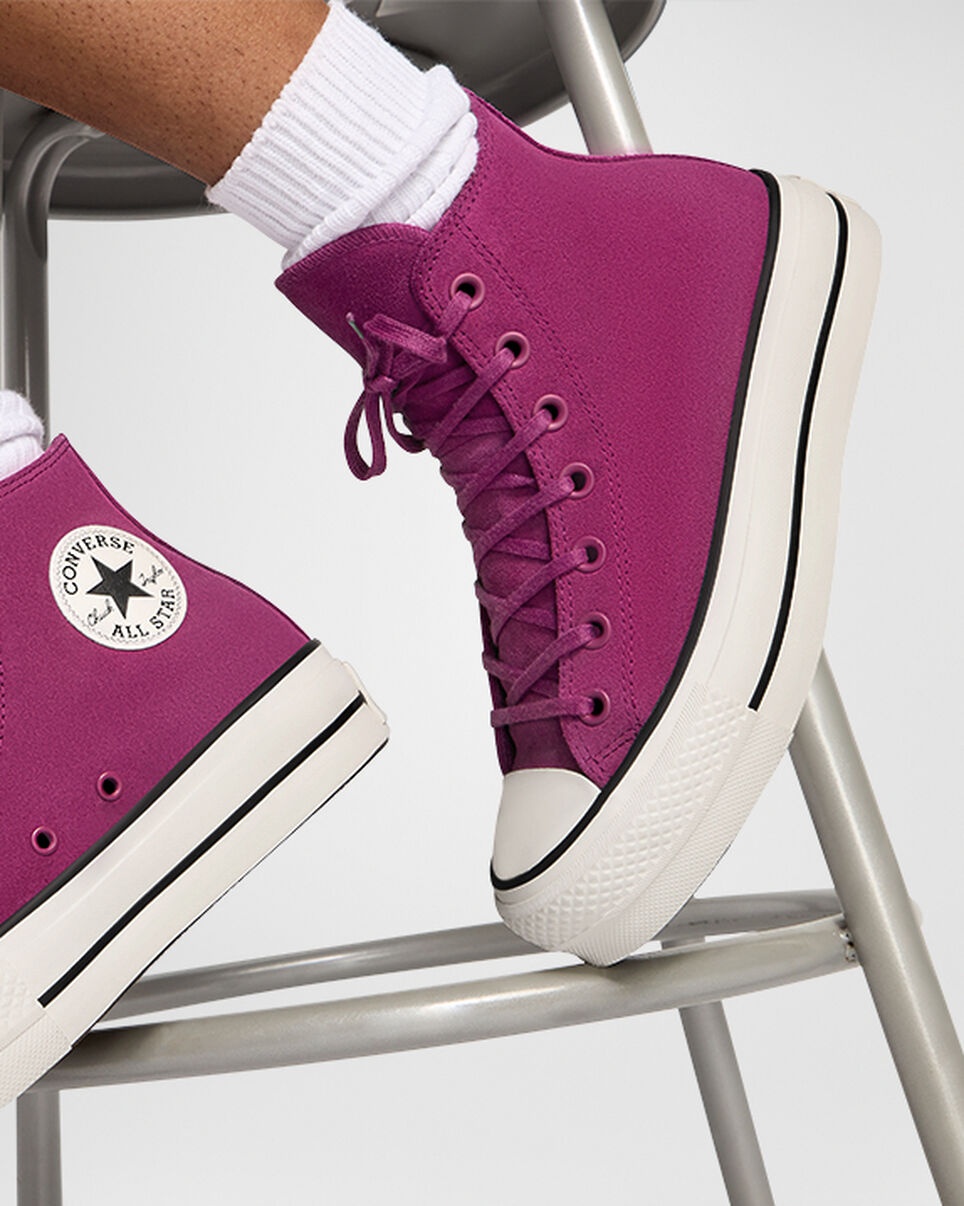 Chuck Taylor All Star Lift Platform Colorful Suede - 9