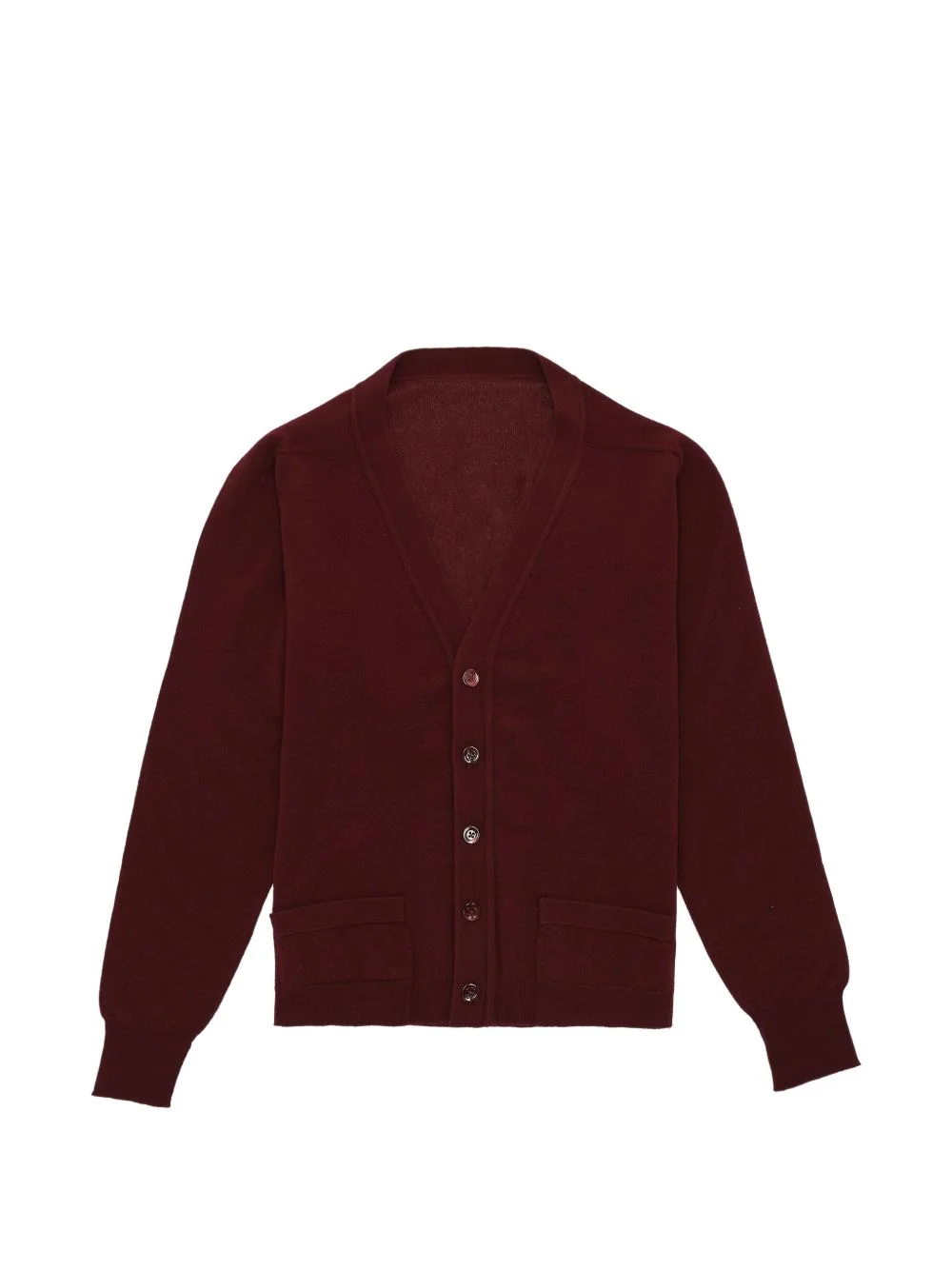 V-neck welt pockets lynch knitwear - 1