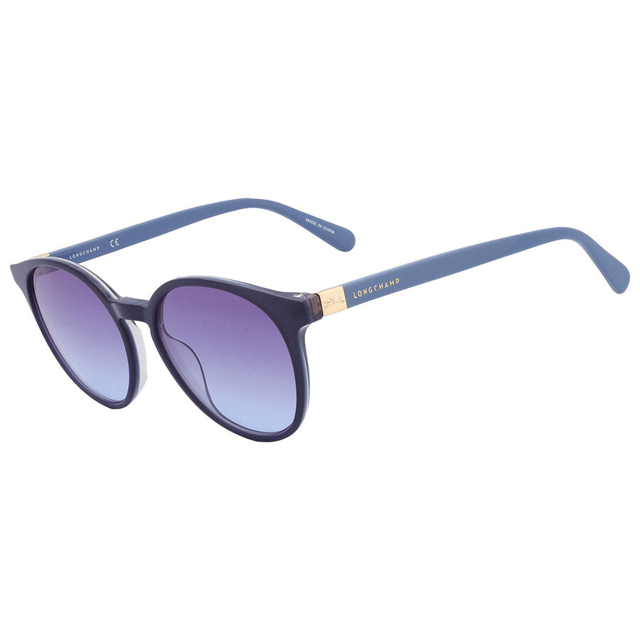 Longchamp Blue Oval Ladies Sunglasses LO658S 424 51 - 4