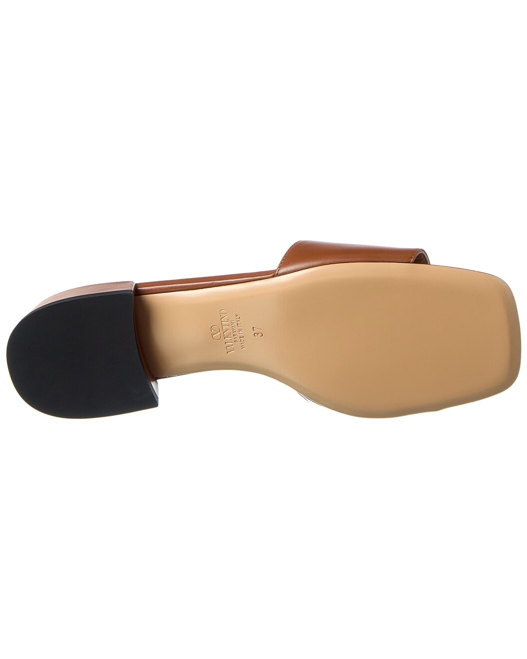 Valentino VLogo Signature Leather Sandal - 4