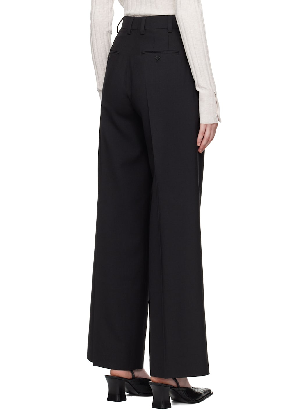 Black Darcey Trousers - 3
